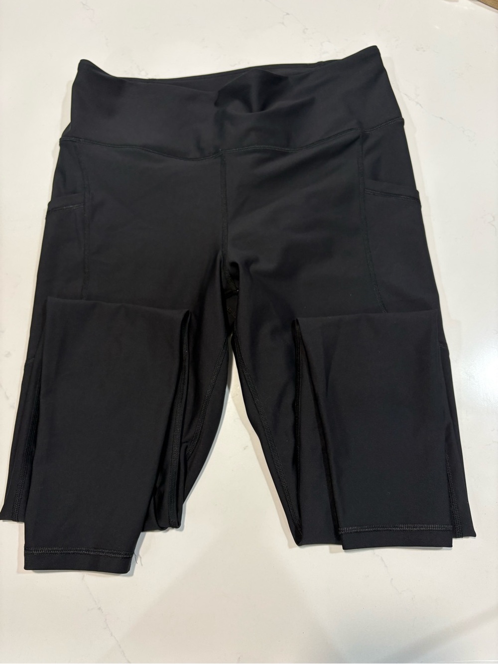 WMNS Old Navy Active Powersoft Black High Rise Leggings Sz Large
